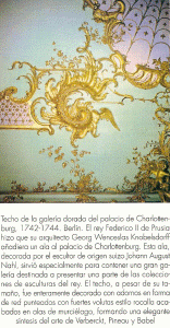 Arq, XVIII, Knobelsdorff, Geord Wenceslas, Decoracin rocalla red punteada, Palacio de Charlottenburg