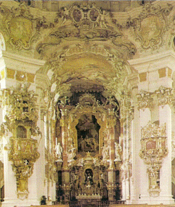 Arq, XVIII, Zimmermann, Dominikus, Iglesia Dei Wies, Baviera, Alemania, 1740