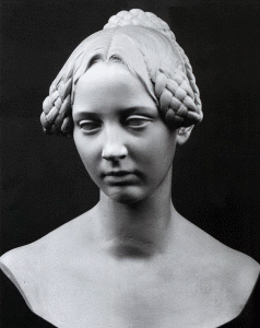 Esc, XIX, Rauch, Christia Daniel, Retrato de la Princesa Leontina von Radziwill, 1836