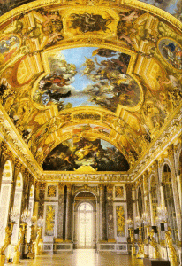 Arq, XVII, Hadouin-Mansart, Jules, Palacio de Versalles, Saln Principal o de los Espejos, Versalles, Pars, 1661-1692