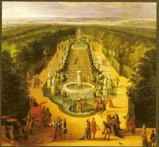 Pin, XVII, Martn, J. B., Los Jardines de Versalles