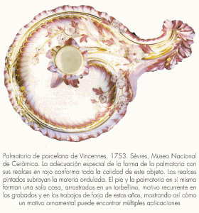 Cermica, XVIII, Palmatoria, Vincennes, porcelana, Sevres, M. Nacional de Cermica, 1753