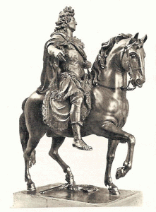 Esc, X VII, Girardon, Franois, Luis XIV a caballo, 1699