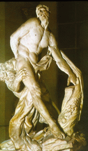 Esc, XVII, Puget, Pierre, Miln de Crotona, M. del Louvre, Pars, 1693