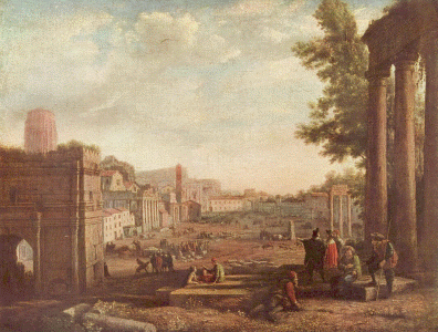 Pin, XVII, Larrain, Claude, Campo Viccino, M. del Louvre, Pars, Francia, 1636