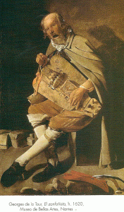 Pin, XVII, Tour, George de la, El Zanfonista, M. Bellas Artes, Nantes, Francia, 1620