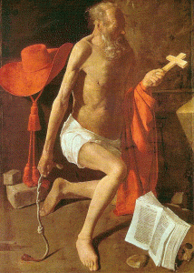 Pin, XVII, Tour, George de la, San Jernimo penitente, Museo Nacional deEStocolmo, Suecia, 1625-1630