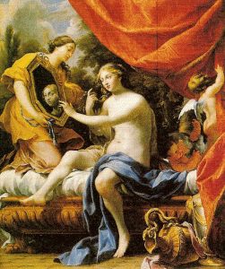 Pin, XVII, Vouet, Simn, El tocado de Venus, Museum of Art. Cincinnai, USA, 1628-1639