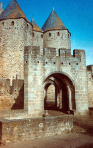 Arq, XV, Muralla de Carcasona, Francia
