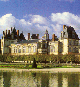 Arq, XVI, Castillo de Fontenebleau, Loira, Francia