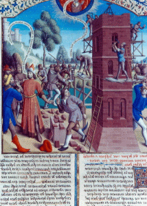 Miniatura, XV, La Ciudad de Dios de San Agustn, Gbl. Nacional, Pars, 1473