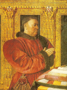 Pin, XV, Fouquet, Jean, Retrato de Guillaume Jouvenel des Ursins, M. del Louvre, Pars, 1460