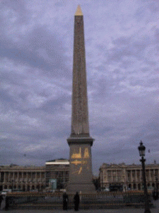 Arq, XVIII, Gabriel, Agne-Jacques, Plaza de la Concordia, Obelisco Egipcio, Pars