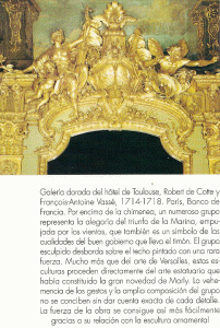 Esc XVIII Cotte Robert de y Vasse Francois Antoine Galeria Dorada Banco de Francia Pars