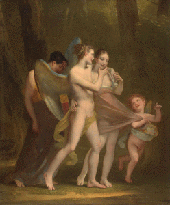 Pin, XIX, Prudhon, Pierre Paul, Amor-Seduccin-Inocencia, Metropolitan Museum of Art, N. York, USA, 1809