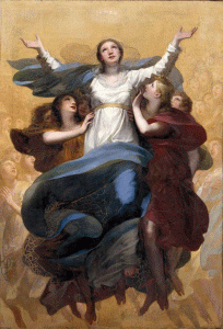 Pin, XIX, Prudhon, Pierre Paul, La Ascensin de la Virgen