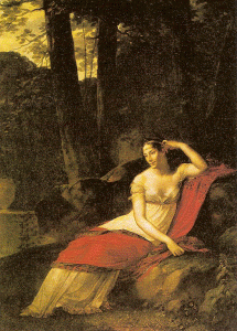 Pin, XIX, Prudhon, Pierre Paul, La Emperatriz Josefina, M. del Louvre, Pars, 1805