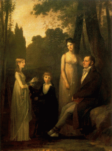Pin, XIX, Prudhon, Pierre Pau, Rutger Jan Schimmelpenninck y su Familia, 1801-1802