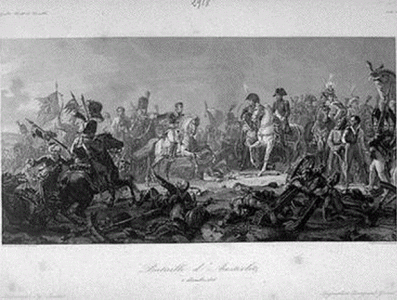 Grabado, XIX, Gerard. Franois, Batalla de Austerlitz 2 de Diciembre de 1806, M. de Bellas Artes, S. Francisco, USA 1806