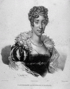 Grabado, XIX, Gerad, Franois, Retrato de la Duquesa de Orleans, M. de Beaux Arts, San Francisco, USA, 1830