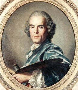 Pin, XVIII, Loo, Louis, Michael van, Retrato de Joseph Vernet, M. Calvet, Avignon