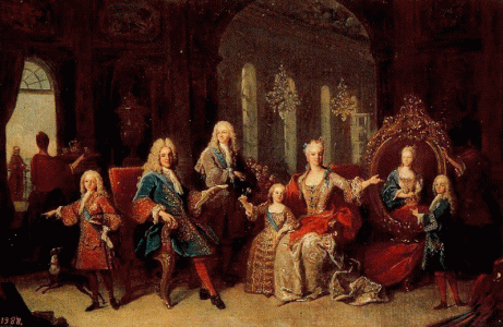 Pin,XVIII, Ranc, Jean, Familia de Felipe V , M. del Prado, Madrid