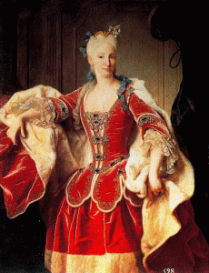 Pin, XVIII, Ranc, Jean, Retrato de la Reina Isabel de Farnesio, M. del Prado, Madrid