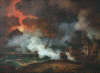 Art, Pin, XVIII-XIX, Valenciennes, Pierre-Enri, Muerte de Plinio El Viejo durante la Erupcin del Vesubio, M.de los Agustinos, Toulouse, Francia, 1750-1819 