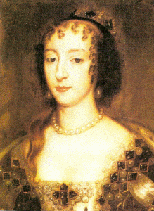 Pin, X VII, Lely, Peter, Henriette de Francia reina de Inglaterra, M. Cond Chati, Francia