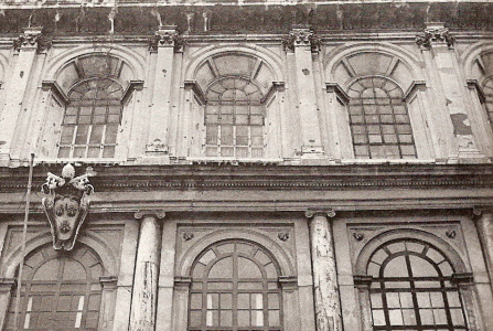 Pin, XVII, Bernini, Gian Lorenzo, Palacio Barberini, Fachada, Detalle, Roma, 1629