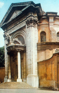 Arq, XVII, Bernini, Gian Lorenzo, San Andrs del Quirinal, exterior, Roma, 1658-1670