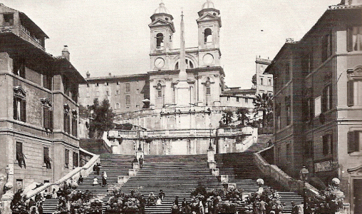 Arq, XVII, Specchi, A. y Sanctis, F. de, Escalinata de la Plaza de Espaa, Roma