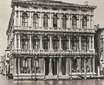 Arq, XVII, Longhena, Baltasar, Palacio Rezzonico, Exterior, Fachada, Venecia, 1680