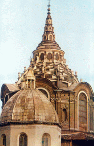 Arq, XVII, Guarini, Guerino, Iglesia del Santo Sudario, Exterior, Conjunto, Turn