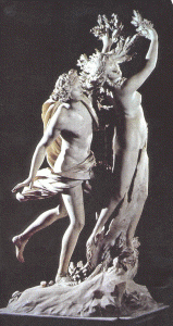 Esc, XVIII, Bernini, Gian Lorenzo, Apolo y Dafne, Galera Borghese, Roma, 1625