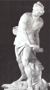 Esc, XVII, Bernini, Gian Lorenzo, El David, Galera Borghese, Roma, 1623