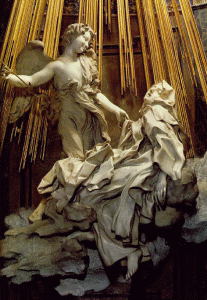 Esc, XVII, Bernini, Gian Lorenzo, Extasis de Santa Teresa, Iglesia de Santa Mara de la Victoria, Roma, 1645