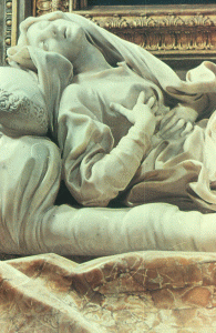 Esc, Bernini, Gian Lorenzo, La Beata Albertoni, Iglesia de San Francisco a Ripa, Roma