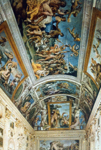 Pin, XVI-XVII, Carracci, Annibale, Palacio Farnesio, bveda, Roma, 1597-1601