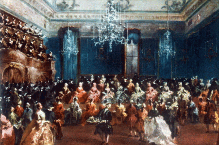 Pin, XVII, Guardi, Francesco Lzaro, Concierto en la Sala de los Filarmnicos, Pinacoteca Antigua, Munich, Alemania