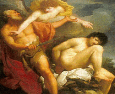 Pin, XVII, Lazzarini, Gregorio, Sacrificio de Isaac