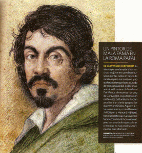 Pin, XVII, Caravaggio, Michelangelo Merisi, Retrato, Biblioteca Marucelliana, Florencia