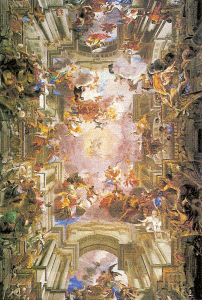 Pin, XVII, Pozzo, Andrea, Bveda de la Iglesia de San Ignacio, Roma, 1681