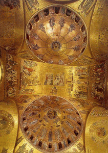 Arq, XI-XVI, Annimos, San Marcos, interior, pechinas, tambores, cpulas, Venecia, 1703-1550