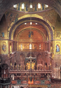 Arq, XI-XVI, Annimos, San Marcos, Interior, Altar Mayor, Venecia, 7073-1550