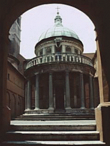 Arq, XV, Bramante, Len, Iglesia de San Pietro in Montorio, exterior, Roma, 1502