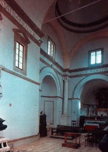 Arq, XV, Bramante, Donato, Iglesia de San Bernardino, interior, Urbino