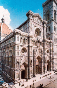 Arq, XV, Buneleschi, Filippo, Catedral de Florencia, Santa Mara in Fiore, exterior, conjunto, Florencia, 1296-1418