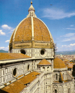 Arq, XV, Brunelleschi, Filippo, Catedral de Santa Mara in Fiore, exterior, Cpula, Florencia, 12961418