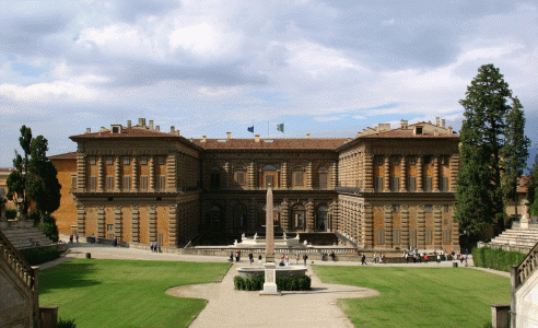 Arq, XV, Bruneleschi, Filippo, Palacio de los Pitti, Fachada principal, Florencia, 1448-1472